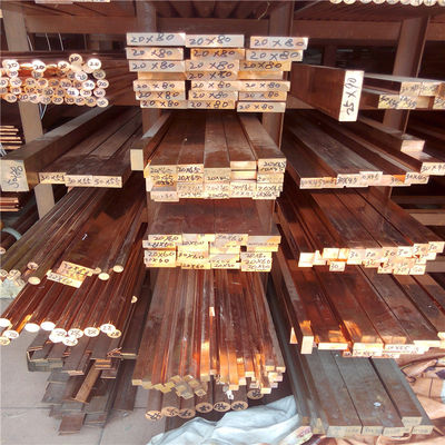 C1011 C1020 Brass Copper Row Copper Flat Busbar Customized