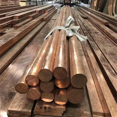 Cu 99.99% Copper Round Bar Rectangular H59 H62 1.0-200mm GB T19849-2005