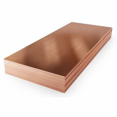 99.99% Purity Copper Sheet Metal Plate AISI ASTM GB EN DIN JIS Standard
