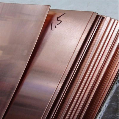 Polished Copper Sheet Metal 4mm 5mm 1mm Thick