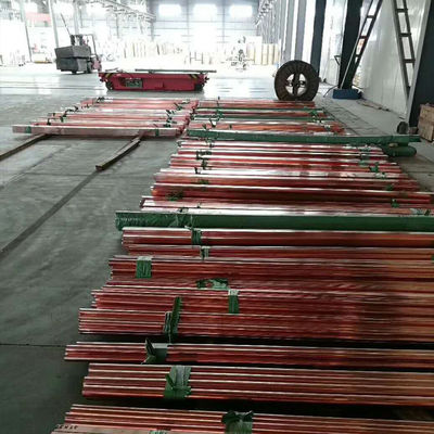 Cu 99.99% Copper Round Bar Rectangular H59 H62 1.0-200mm GB T19849-2005