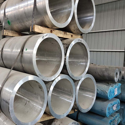 Brushed Sand Blasted 6063 aluminium alloy tube