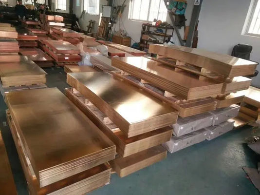 Cu Dhp Pure Copper Sheet Metal C71500 C61400 C17200 Copper Steel Plate